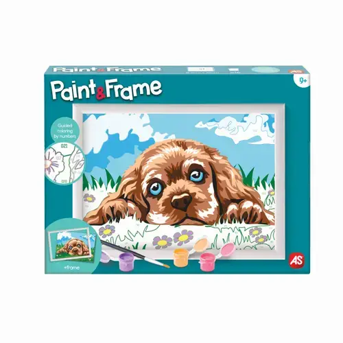 Set pictura Paint & Frame - Catelusul iubitor