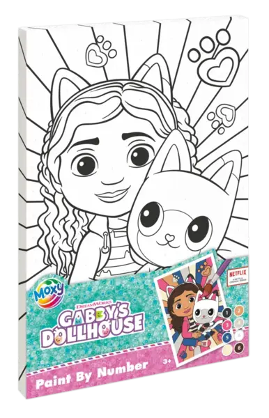 Set pictura pe numere - Gabby s Dollhouse
