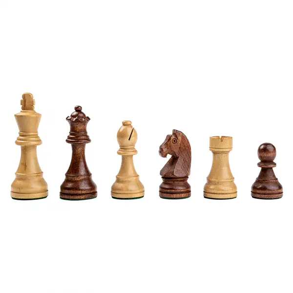 Set piese sah lemn Staunton 6 Clasic, SB