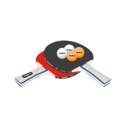 Set Ping Pong Rebel RBA-4000, Lemn, Standard (Rosu/Negru)
