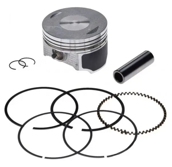 Set piston si segmenti d.65.50mm, bolt 15mm, Loncin cross, atv 250cc, 4 timpi