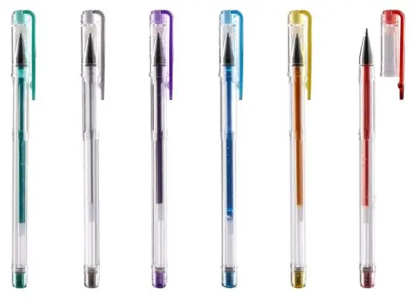 Set pixuri gel Apli Kids - Primăvară timpurie, 6 culori, 0,7 mm