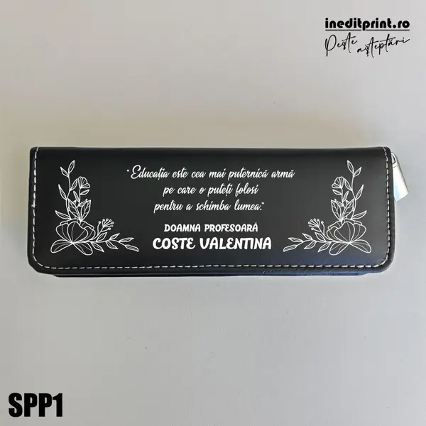 Set pixuri in cutie personalizata - profesori, Set 2 Pixuri Okonel-Negru SPP1 Set 2 pixuri + penar Niveum-Negru