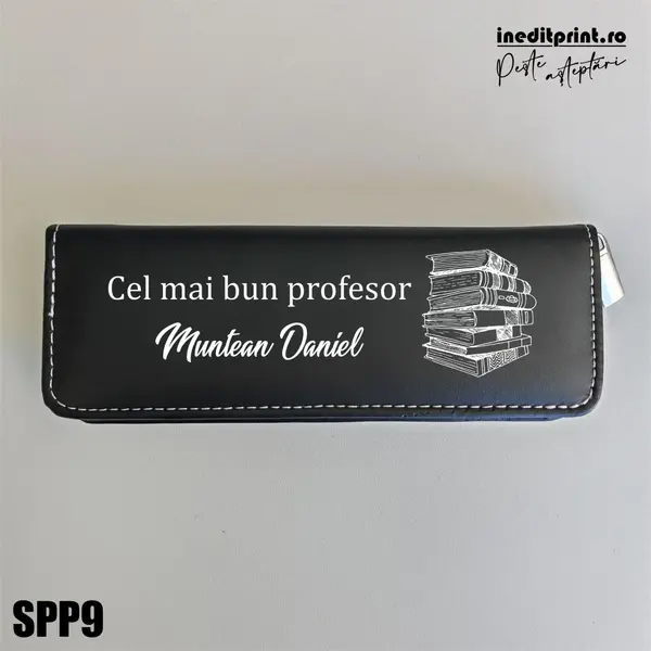 Set pixuri in cutie personalizata - profesori, Set 2 Pixuri Okonel-Negru SPP9 Set 2 pixuri + penar Niveum-Negru