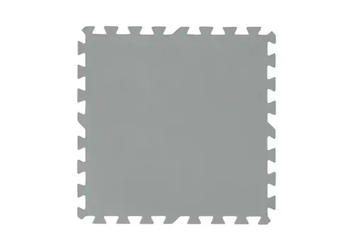 Set placi pardoseala pentru piscina BESTWAY 58639, 9 Placi, Polietilena, 50x50 cm (Gri)