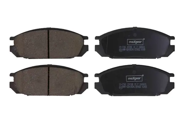 Set placute frana disc MAXGEAR 19-1741