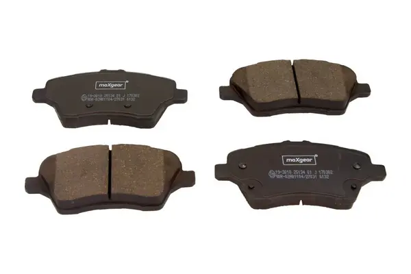 Set placute frana disc MAXGEAR 19-3018