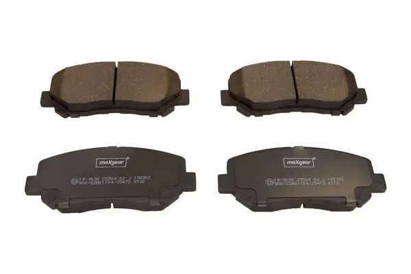 Set placute frana disc MAXGEAR 19-3038