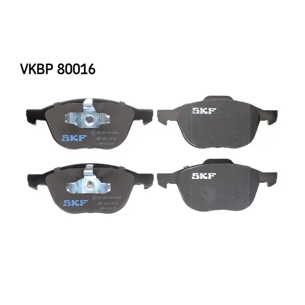 Set placute frana disc SKF VKBP 80016