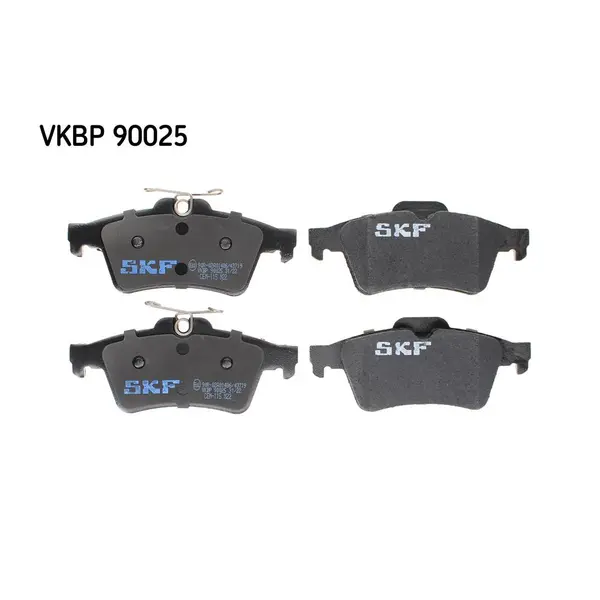 Set placute frana disc SKF VKBP 90025