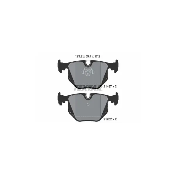 Set placute frana disc TEXTAR 2148701