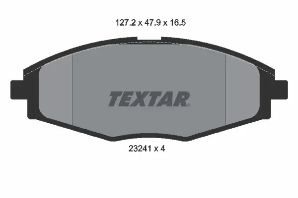 Set placute frana disc TEXTAR 2324102