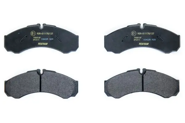 Set placute frana disc TEXTAR 2912111
