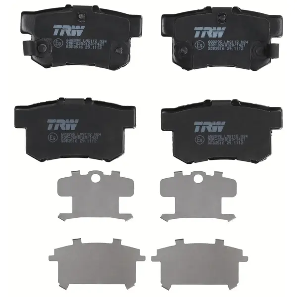 Set placute frana disc TRW GDB3516