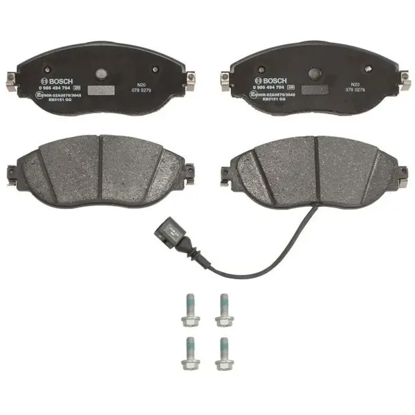 Set Placute Frana Fata Bosch 0 986 494 704