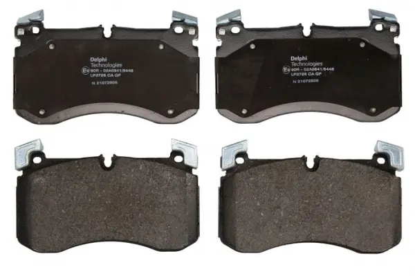 Set placute frana Fata (cu un tampon de amortizare; fara optionale), potrivit MERCEDES EQE SUV (X294), EQE (V295), EQS (V297), G (W463), GLE (C167), GLE (V167) 2.0D-Electric 03.18-