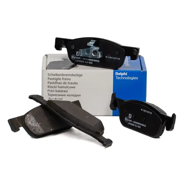 Set Placute Frana Fata Delphi Dacia Sandero 2 2012 LP3286