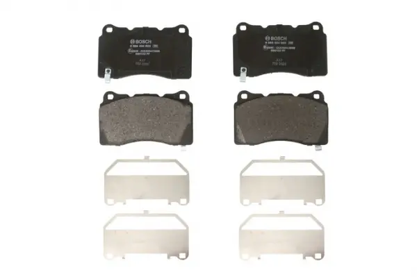 Set placute frana Fata Spate potrivit CADILLAC ATS; CHEVROLET CAMARO; DODGE VIPER; FORD GT; OPEL ASTRA J; TESLA MODEL S, MODEL X 1.7D-Electric 01.03-