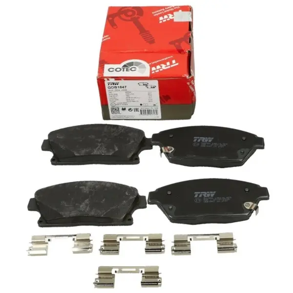 Set Placute Frana Fata Trw Chevrolet Orlando 2010 GDB1847