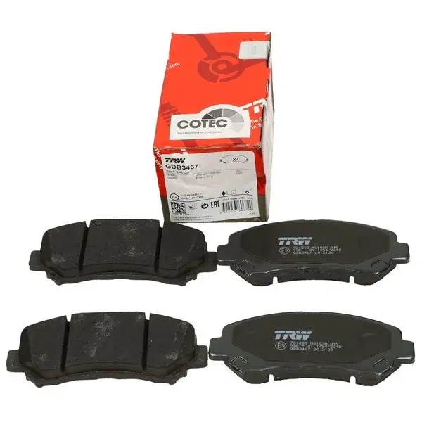 Set Placute Frana Fata Trw Nissan Qashqai 1 J10 2007-2013 GDB3467