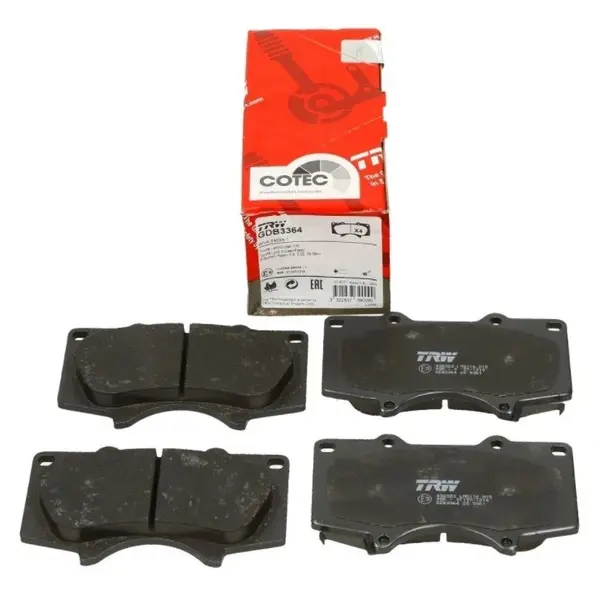 Set Placute Frana Fata Trw Toyota Land Cruiser Prado J15 2009 GDB3364