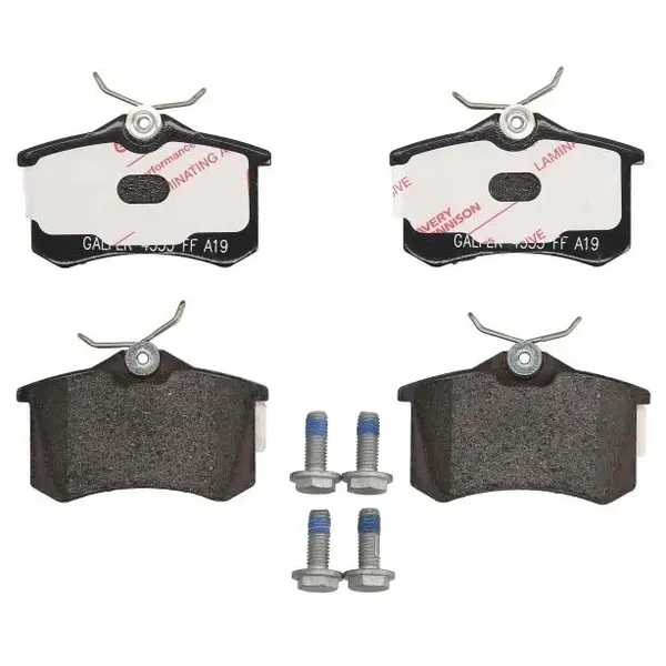 Set Placute Frana Spate Ate Volkswagen Caddy 3 2004-2010 13.0460-2787.2