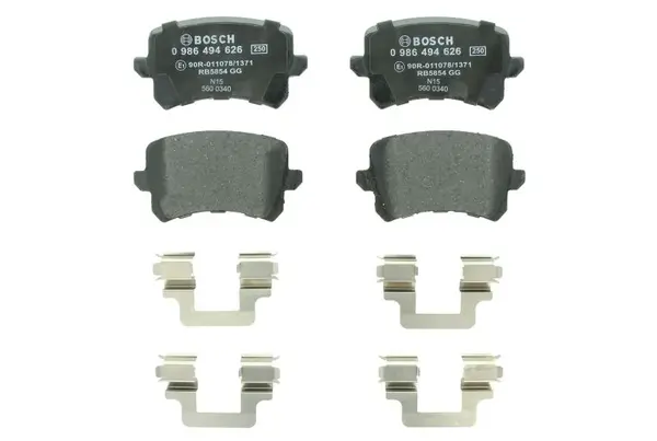 Set placute frana spate Bosch 0 986 494 626 Audi, VW, Skoda, Seat
