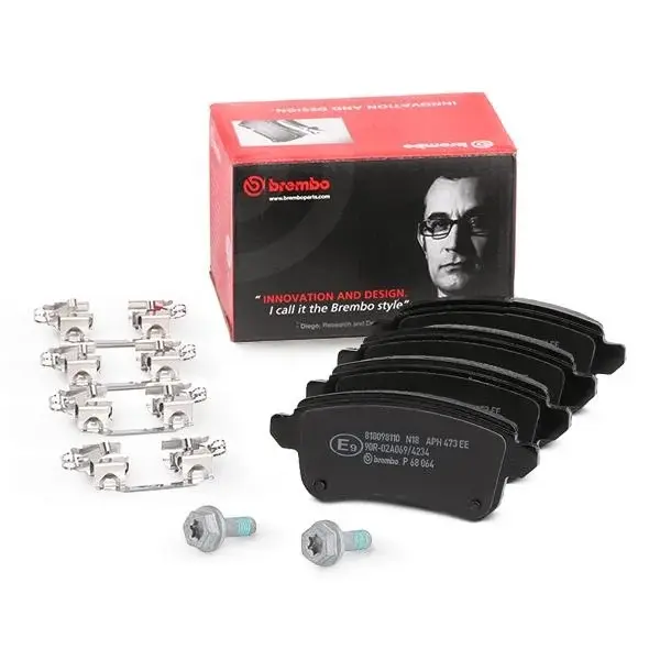 Set Placute Frana Spate Brembo Renault Scenic 3 2009 P 68 064