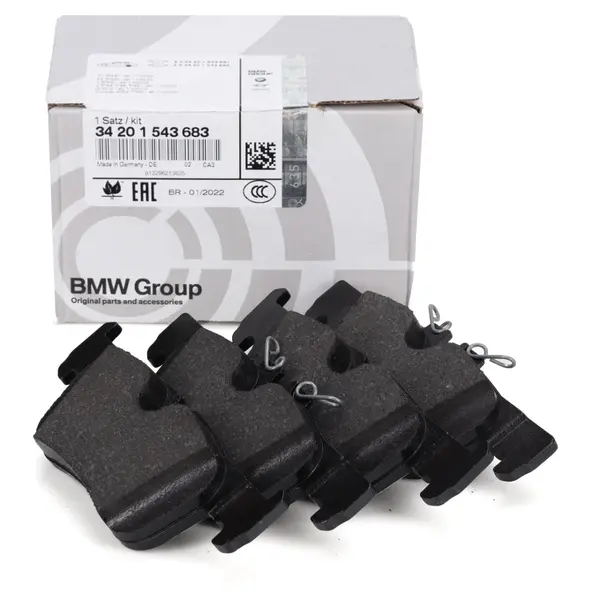 Set Placute Frana Spate Oe Bmw X1 F48 2014 34201543683