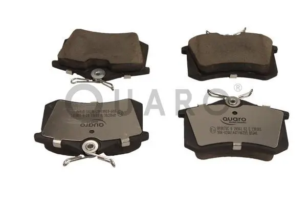 Set placute frana spate QUARO ceramic QP8078C Audi, VW, Skoda, Seat, Ford, Renault, Peugeot
