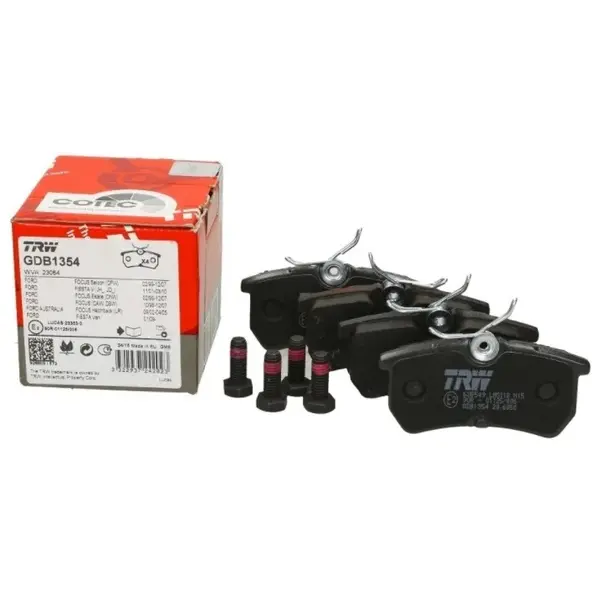 Set Placute Frana Spate Trw Ford Fiesta 6 2009 GDB1354