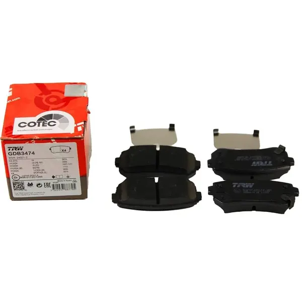 Set Placute Frana Spate Trw Hyundai Tucson 2 2009 GDB3474