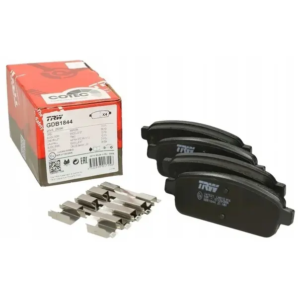 Set Placute Frana Spate Trw Opel Mokka 2012 GDB1844