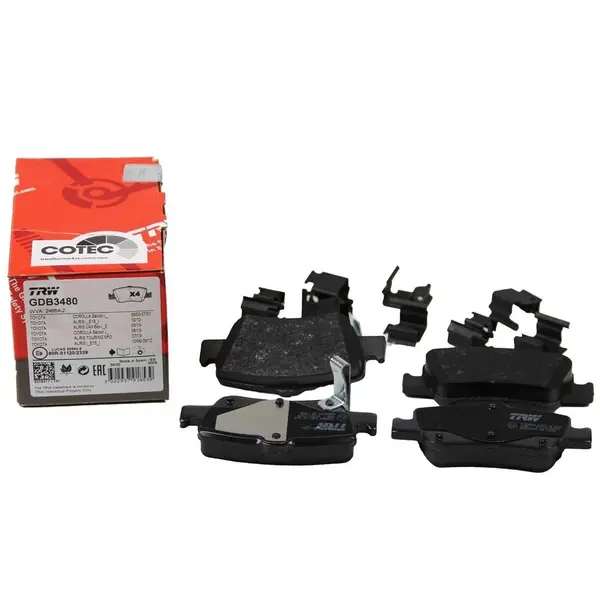 Set Placute Frana Spate Trw Toyota Corolla 10 2006-2014 GDB3480