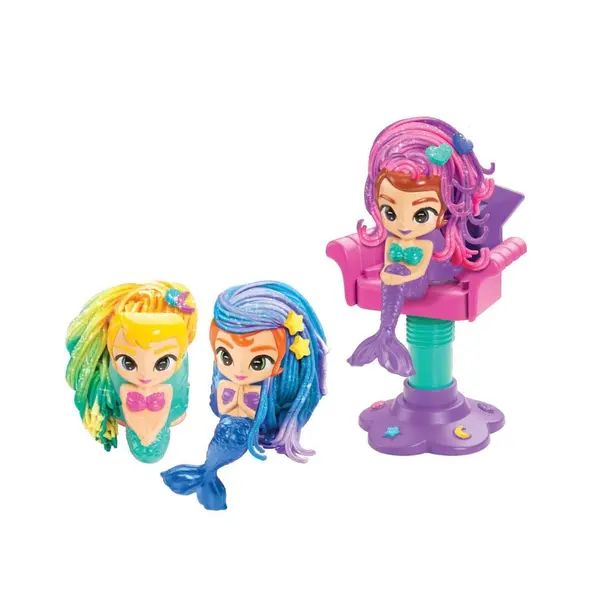 Set plastilina cu accesorii CrazArt Salonul de coafura al sirenelor