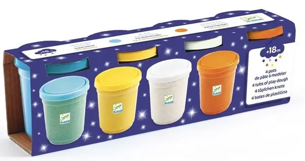 Set plastilina Djeco - 4 buc.