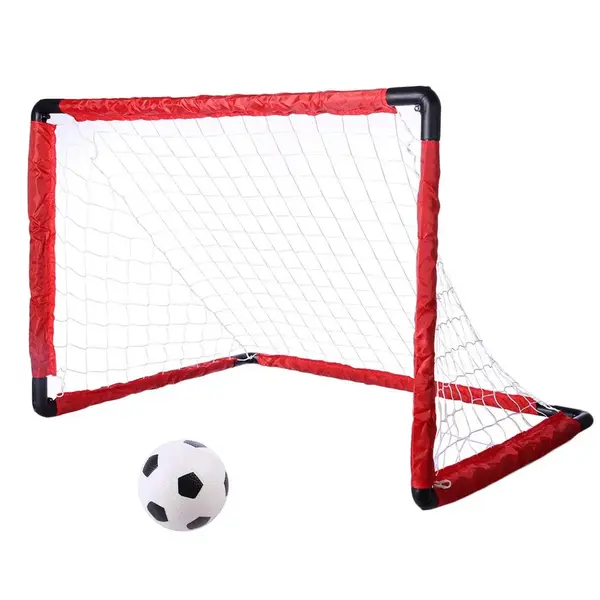 Set poarta pliabila si minge de fotbal King Sport