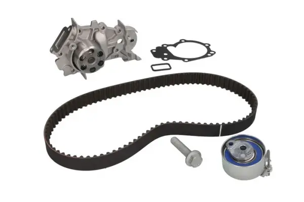 Set pompa apa + curea dintata potrivit DACIA LOGAN, LOGAN II, LOGAN MCV II, SANDERO, SANDERO II; NISSAN KUBISTAR; RENAULT CLIO II, CLIO III, CLIO III HATCHBACK, CLIO IV 1.0-1.2LPG 01.01-