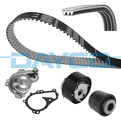 Set pompa apa + curea dintata potrivit DS DS 3, DS 4; CITROEN BERLINGO MULTISPACE, C3 C3 ORIGIN III, C3 AIRCROSS II, C3 II, C3 III, C3 PICASSO, C4 CACTUS, C4 GRAND PICASSO II 1.2 01.13-