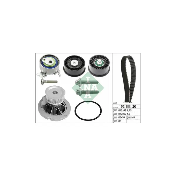 Set pompa apa + curea dintata Schaeffler INA 530 0441 30