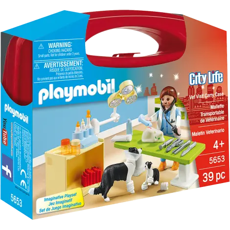 Set portabil - in vizita la veterinar