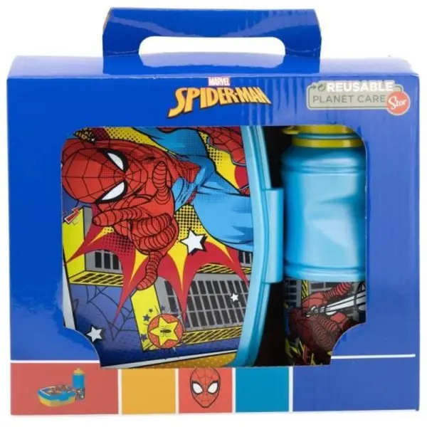Set pranz 2 piese Spiderman, Arachnid Grid Engros