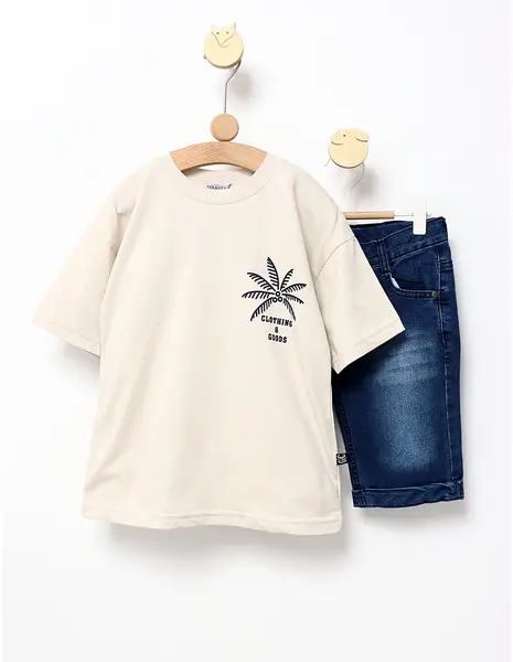 Set premium vara Tropical alb