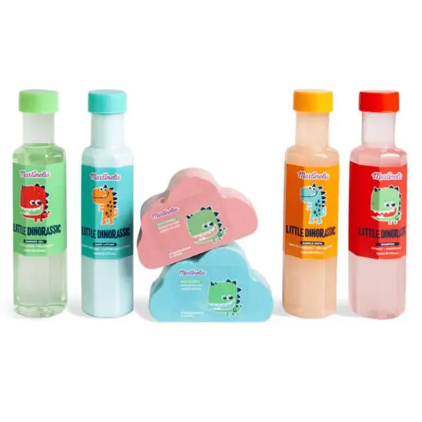 Set produse de baie pentru copii Little Dinorassic Martinelia