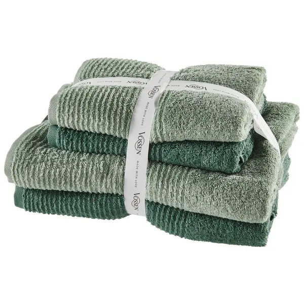 Set Prosoape Din Frotir verde
