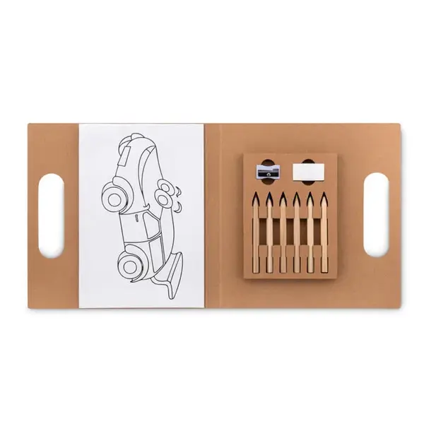 Set pt colorat cu 6 creioane Set pt colorat cu 6 creioane