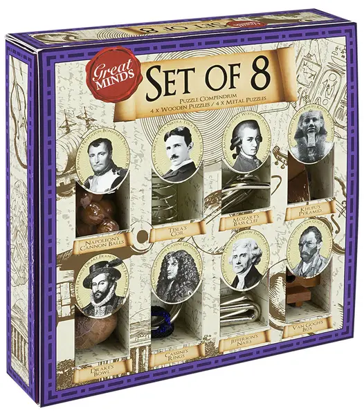 Set puzzle-uri logice Professor Puzzle – 8 bucati