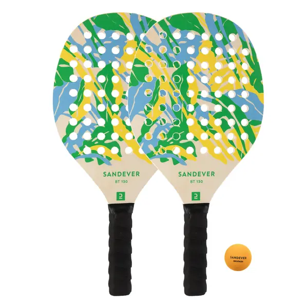 Set rachete tenis pe plajă Experience verde