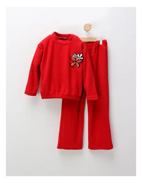 Set Rafaela 2 piese rosu