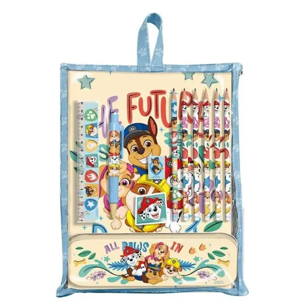 Set rechizite, 12 piese, multicolor, Paw Patrol Engros